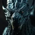 Closeup portrait of a fierce dragon from Game of Thrones, Highly Detailed, Sharp Focus, Volumetric Lighting
