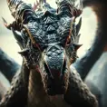 Closeup portrait of a fierce dragon in a fantasy world of dragons, 4k, Highly Detailed, Sharp Focus, Octane Render, Volumetric Lighting by Stanley Artgerm Lau, Frank Frazetta, WLOP