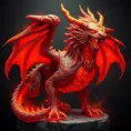 Lavabreath is an ancient war dragon with a grand demeanor and a crown of horns fusion with a god lion with molten lava patterns, Ultra Detailed, Realistic