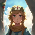 portrait of princess nausicaa, Highly Detailed, Beautiful, Digital Painting, Anime, Fantasy by Studio Ghibli