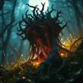 Portrait of a fall we felled in the moonlight, Highly Detailed, Intricate, Cinematic Lighting, Unreal Engine, Radiant, Fantasy