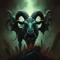 Cthulhu goat, Eldritch, Fantasy, Apocalyptic, Doom, Dreadful, Forbidding, Frightful, Harrowing, Ominous, Shocking, Terrifying, Threatening, Unnerving