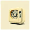 A Time Machine designed by Dieter Rams. stunning industrial design. Natural colors, mid century modern design, Highly Detailed, Hyper Detailed, Vintage Illustration, Sharp Focus, Smooth, Octane Render, Vector Art by Stanley Artgerm Lau