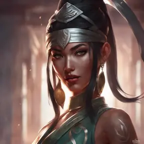 Alluring matte portrait of a beautiful Akali in the style of Stefan Kostic, 8k, Highly Detailed, Intricate, Half Body, Realistic, Sharp Focus, Volumetric Lighting, Fantasy, Elegant by Stanley Artgerm Lau, Greg Rutkowski