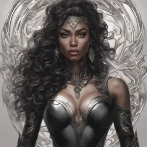 Alluring matte portrait of a fierce beautiful Samira in black, 8k, Highly Detailed, Intricate, Half Body, Realistic, Sharp Focus, Volumetric Lighting, Fantasy, Elegant by Stanley Artgerm Lau, WLOP, Stefan Kostic