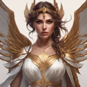 Alluring matte portrait of a beautiful Kassandra with wings, 8k, Highly Detailed, Intricate, Half Body, Realistic, Sharp Focus, Volumetric Lighting, Fantasy, Elegant by Stanley Artgerm Lau, Alphonse Mucha, WLOP