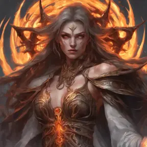 Necromancer fire sorceress from Elden Ring, fantasy magic, 8k, Highly Detailed, Alluring, Artstation, Digital Painting, Photo Realistic, Sharp Focus, Volumetric Lighting, Concept Art by Stanley Artgerm Lau, Alphonse Mucha, Greg Rutkowski, WLOP