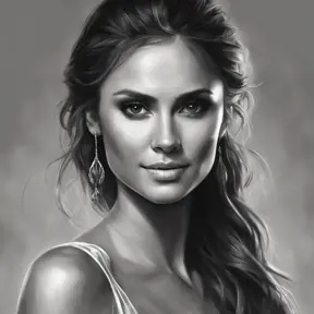 Alluring matte portrait of a beautiful Nina Dobrev, 8k, Highly Detailed, Intricate, Half Body, Realistic, Sharp Focus, Volumetric Lighting, Fantasy, Elegant by Stanley Artgerm Lau