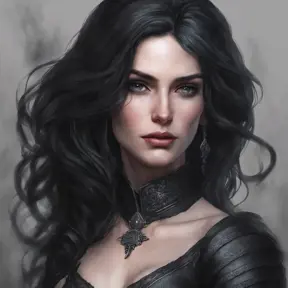 Alluring matte portrait of a beautiful Yennefer from the Witcher in the style of Stefan Kostic, 8k, Highly Detailed, Intricate, Half Body, Realistic, Sharp Focus, Volumetric Lighting, Fantasy, Elegant by Stanley Artgerm Lau, Greg Rutkowski