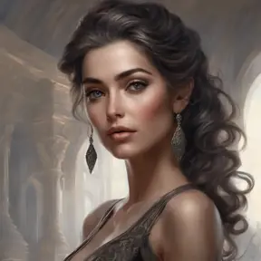 Alluring matte portrait of a beautiful Sophia Esperanza in the style of Stefan Kostic, 8k, Highly Detailed, Intricate, Half Body, Realistic, Sharp Focus, Volumetric Lighting, Fantasy, Elegant by Stanley Artgerm Lau, Greg Rutkowski