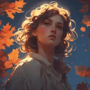 Portrait of a fall we felled in the moonlight, Highly Detailed, Intricate, Cinematic Lighting, Unreal Engine, Radiant, Fantasy by Ferdinand Knab, Ilya Kuvshinov, Alphonse Mucha, RHADS, Greg Rutkowski, Makoto Shinkai, Lois van Baarle