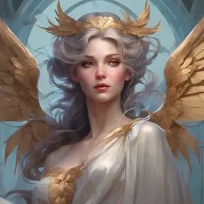 Alluring matte portrait of a beautiful Seraphine with wings, 8k, Highly Detailed, Intricate, Half Body, Realistic, Sharp Focus, Volumetric Lighting, Fantasy, Elegant by Stanley Artgerm Lau, Alphonse Mucha, WLOP