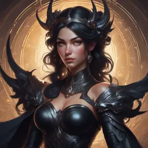 Alluring matte portrait of a fierce beautiful Irelia in black, 8k, Highly Detailed, Intricate, Half Body, Realistic, Sharp Focus, Volumetric Lighting, Fantasy, Elegant by Stanley Artgerm Lau, Alphonse Mucha, WLOP, Stefan Kostic