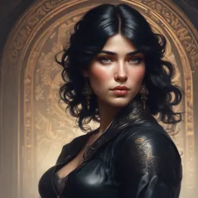 Alluring matte portrait of the beautiful Kassandra in black, 8k, Highly Detailed, Intricate, Realistic, Sharp Focus, Volumetric Lighting, Fantasy, Elegant by Stanley Artgerm Lau, Alphonse Mucha, WLOP, Stefan Kostic