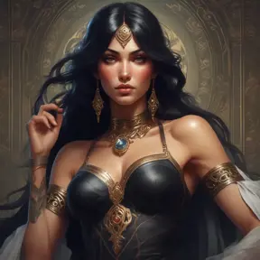 Alluring matte portrait of a beautiful veiled Nidalee wearing a black veil, 8k, Highly Detailed, Intricate, Half Body, Realistic, Sharp Focus, Volumetric Lighting, Fantasy, Elegant by Stanley Artgerm Lau, Alphonse Mucha, WLOP