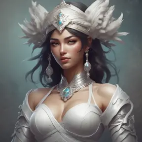 Alluring matte portrait of the beautiful Akali in white, 8k, Highly Detailed, Intricate, Realistic, Sharp Focus, Volumetric Lighting, Fantasy, Elegant by Stanley Artgerm Lau, Alphonse Mucha, WLOP, Stefan Kostic