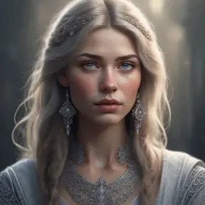 Alluring highly detailed matte portrait of a beautiful nordic girl in the style of Stefan Kostic, 8k, High Definition, Highly Detailed, Intricate, Half Body, Realistic, Sharp Focus, Fantasy, Elegant