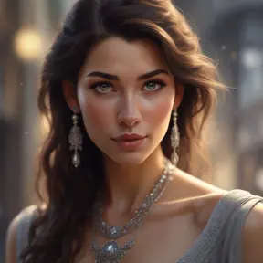 Photo of a gorgeous female in the style of stefan kostic, 8k, High Definition, Intricate, Ultra Detailed, Half Body, Bokeh effect, Realistic, Sharp Focus, Elegant by Stanley Artgerm Lau