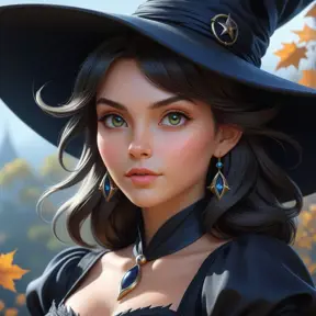 Alluring portrait of Kiki the witch in the style of Stefan Kostic, 4k, 4k resolution, 8k, Highly Detailed, Hyper Detailed, Beautiful, Digital Painting, Sharp Focus, Anime, Fantasy by Stanley Artgerm Lau