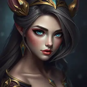 Alluring matte portrait of a beautiful Seraphine from League of Legends in the style of Stefan Kostic, 8k, High Definition, Highly Detailed, Intricate, Half Body, Realistic, Sharp Focus, Fantasy, Elegant