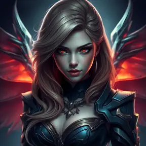 Alluring matte portrait of a beautiful Kayle from League of Legends in the style of Stefan Kostic, 8k, High Definition, Highly Detailed, Intricate, Half Body, Realistic, Sharp Focus, Fantasy, Elegant