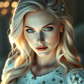 Alluring portrait of a beautiful Emma Frost: from Xmen in the style of Stefan Kostic, 8k, Highly Detailed, Intricate, Half Body, Realistic, Sharp Focus, Volumetric Lighting, Fantasy, Elegant