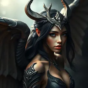 Alluring matte portrait of a beautiful Nidalee with wings, 8k, Highly Detailed, Intricate, Half Body, Realistic, Sharp Focus, Volumetric Lighting, Fantasy, Elegant by Stanley Artgerm Lau, WLOP