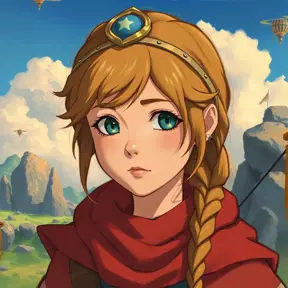 portrait of princess nausicaa, Highly Detailed, Beautiful, Digital Painting, Anime, Fantasy by Studio Ghibli