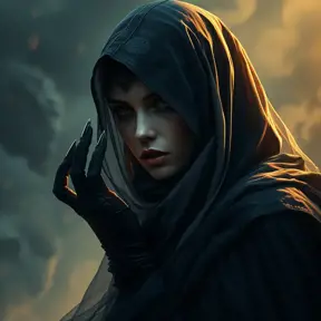 Veiled female necromancer, Gothic and Fantasy, Elden Ring, Photo Realistic, Dynamic Lighting by Stanley Artgerm Lau, Greg Rutkowski