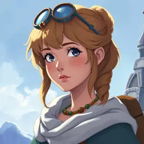 portrait of princess nausicaa, Highly Detailed, Beautiful, Digital Painting, Anime, Fantasy by Studio Ghibli