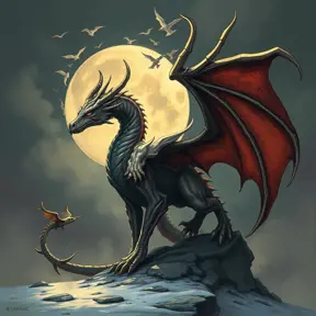 Dragon, Gothic and Fantasy