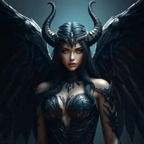 Alluring matte portrait of a beautiful Nidalee with wings, Highly Detailed, Intricate, Half Body, Realistic, Sharp Focus, Volumetric Lighting, Fantasy, Elegant by Stefan Kostic
