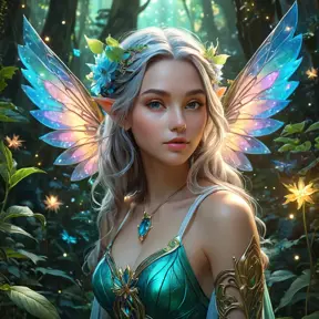 Beautiful elf in a magical forest, 4k, Highly Detailed, Hyper Detailed, Masterpiece, Full Body, Cosmic Nebulae, Full Lips, Pretty Face, Tattoos, Wings, Digital Illustration, Bloom light effect, Cinematic Lighting, Realistic, Sharp Focus, Deviantart, Centered, Beautifully Lit, Bioluminescent, Radiant, Vibrant Colors by Stanley Artgerm Lau, Alphonse Mucha, Greg Rutkowski, Stefan Kostic