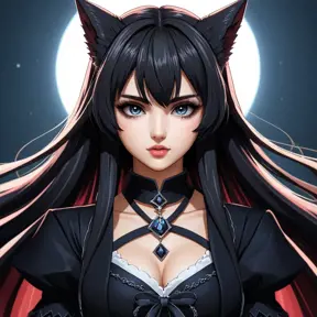 Selenskiy in evil anime style